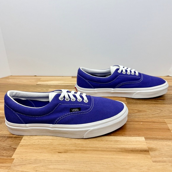 Vans Era Purple Canvas Low Top Skate Shoes Mens 7.5 Womens 9.0 VN000EWZPUR - Picture 6 of 9